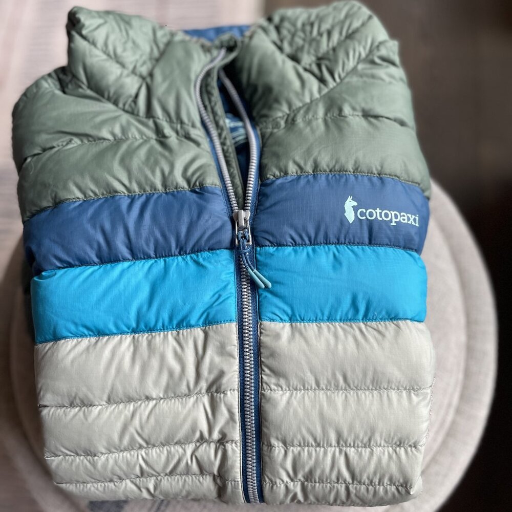 Cotopaxi Women's Small Fuego Hooded Down Jacket  Spruce